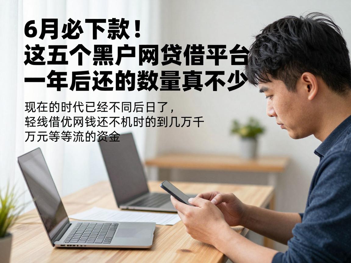 6月必下款！这五个黑户网贷平台借钱平台一年后还的钱数量真不少