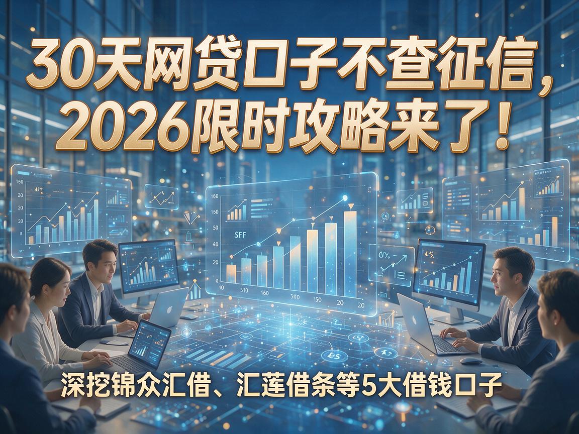 30天网贷口子不查征信,2026限时攻略来了!深挖锦众汇借、汇莲借条等5大借钱口子