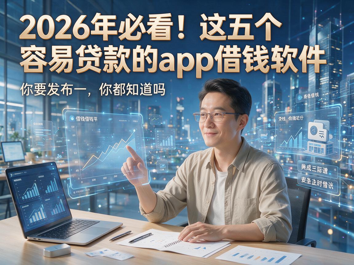 2026年必看！这五个容易贷款的app借钱软件，你都知道吗？