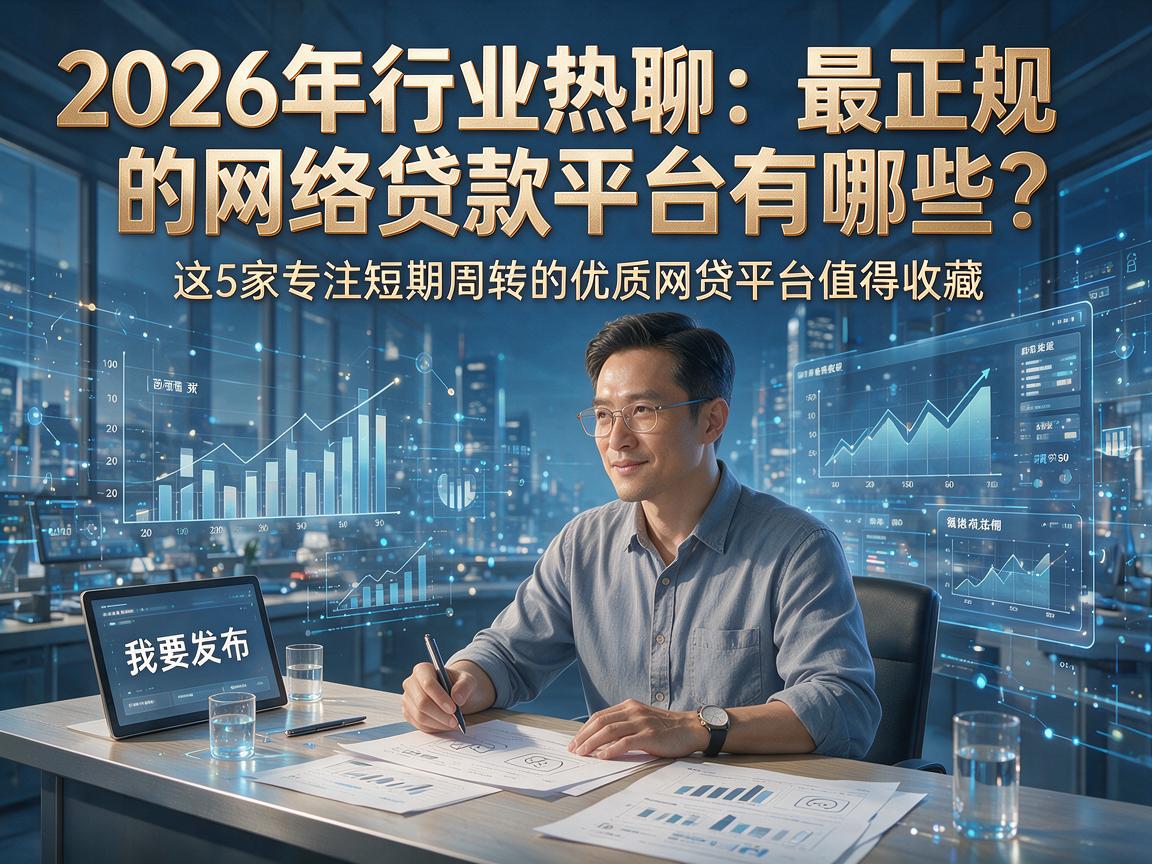 2026年行业热聊:最正规的网络贷款平台有哪些?这5家专注短期周转的优质网贷平台值得收藏!