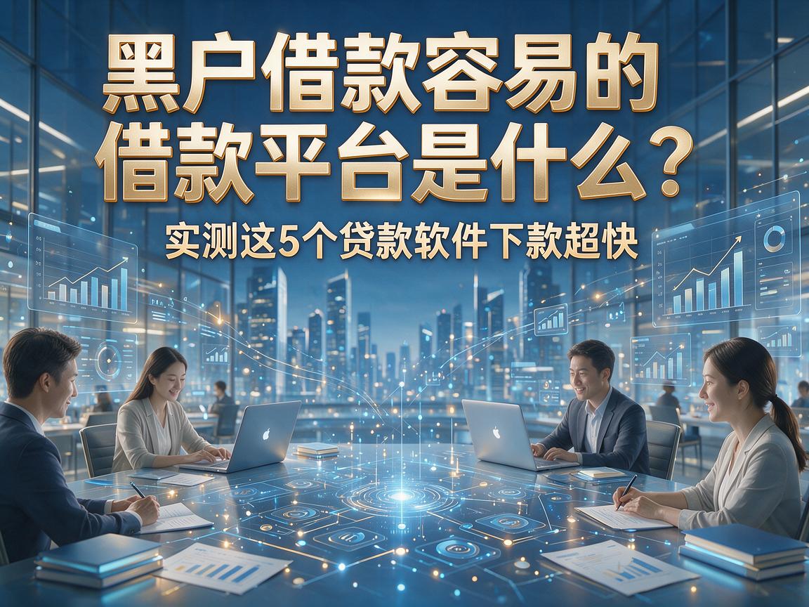 黑户借款容易的借款平台是什么?实测这5个贷款软件下款超快!