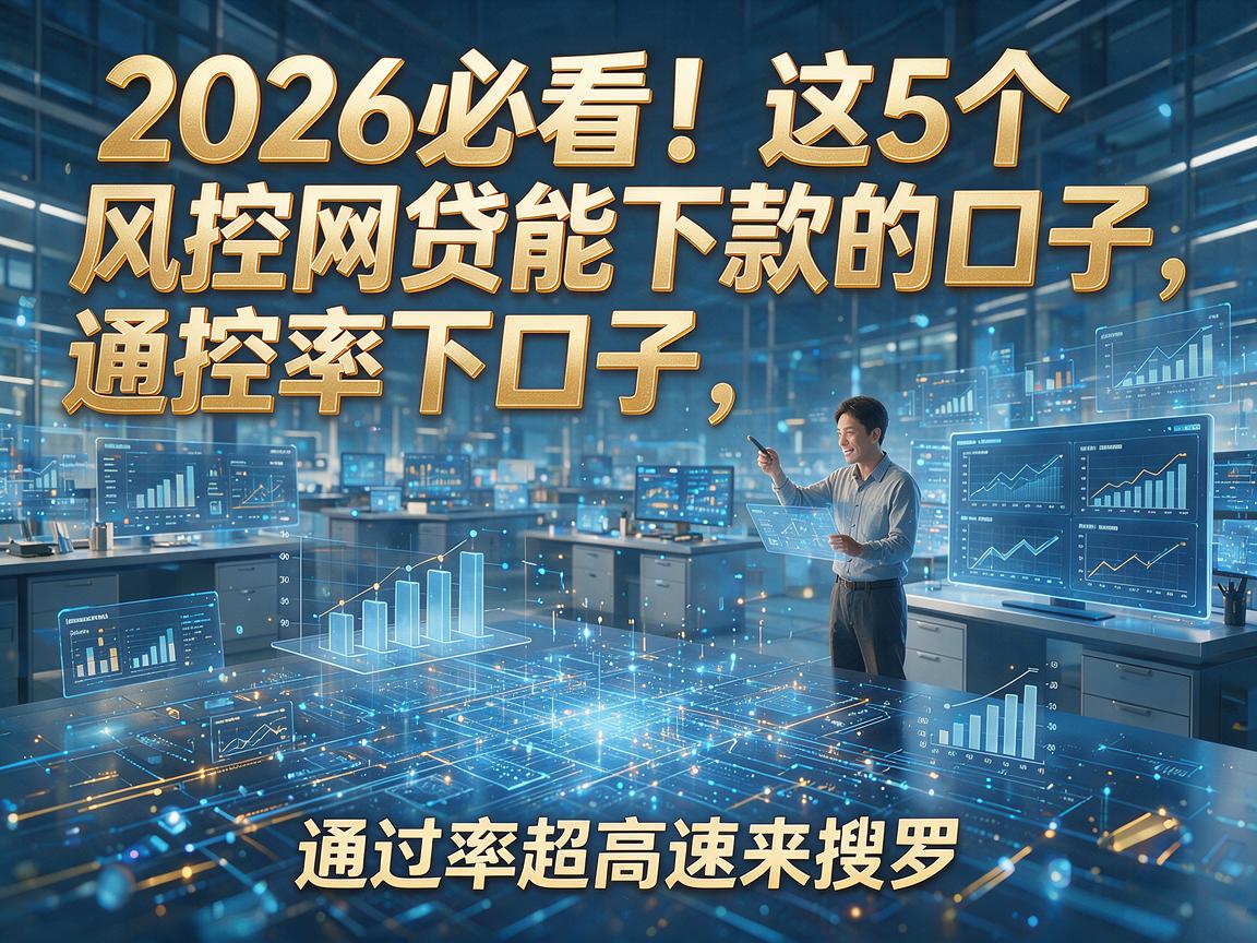 2026必看!这5个风控网贷能下款的口子,通过率超高速来搜罗!