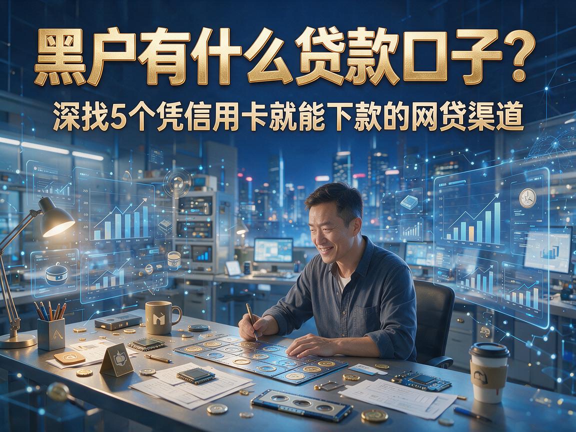黑户有什么贷款口子?深扒5个凭信用卡就能下款的网贷渠道