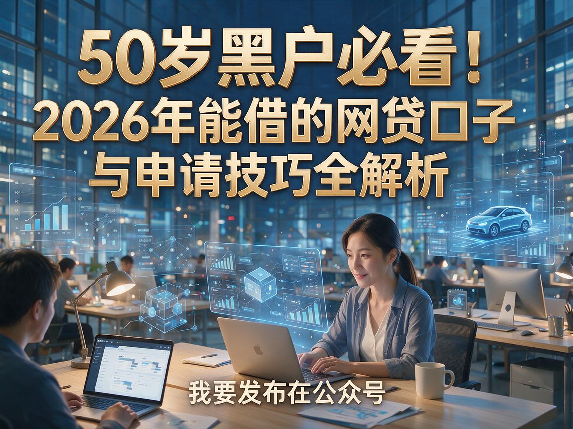 50岁黑户必看!2026年能借的网贷口子与申请技巧全解析