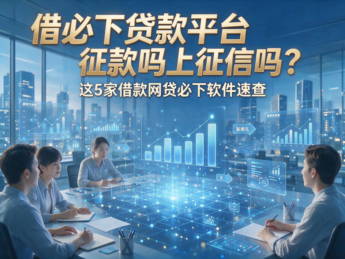 借必下贷款平台上征信吗?这5家借款网贷必下软件速查!