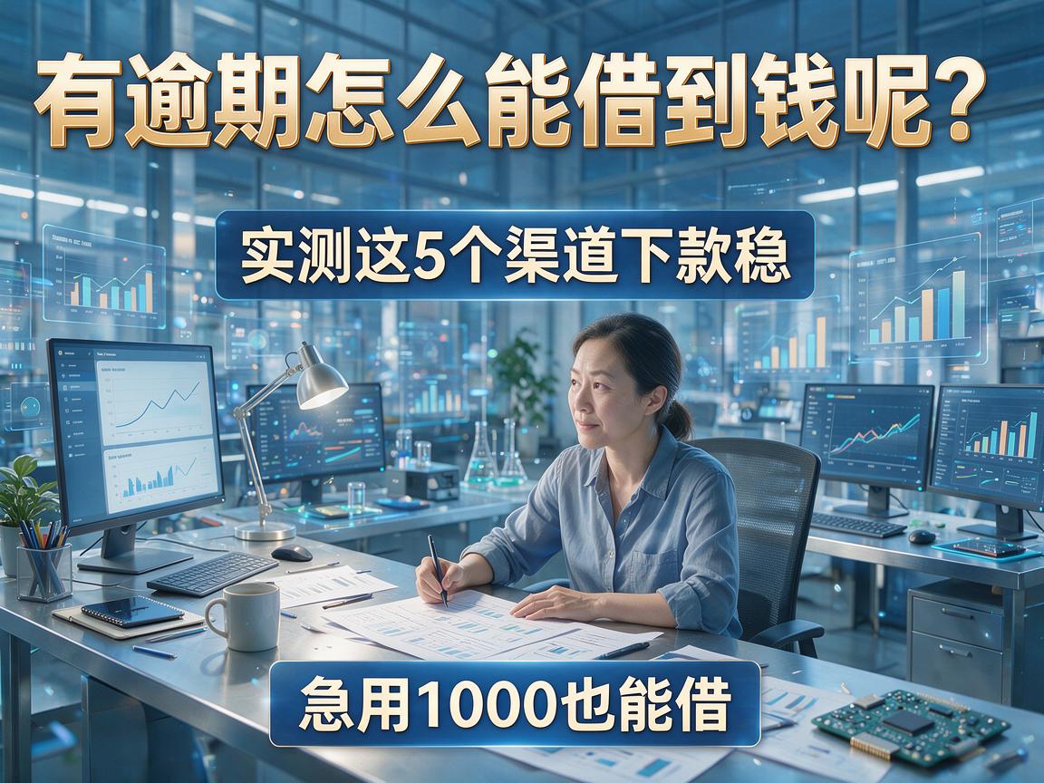 有逾期怎么能借到钱呢?实测这5个渠道下款稳,急用1000也能借!
