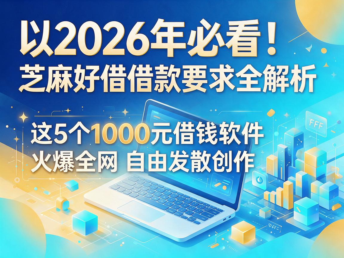 2026年必看!芝麻好借借款要求全解析,这5个1000元借钱软件火爆全网