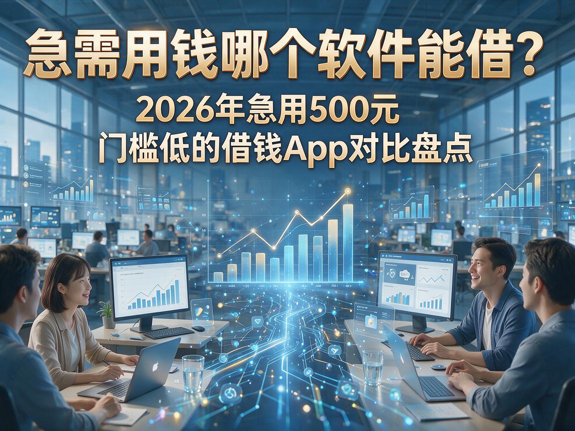 急需用钱哪个软件能借?2026年急用500元门槛低的借钱App对比盘点