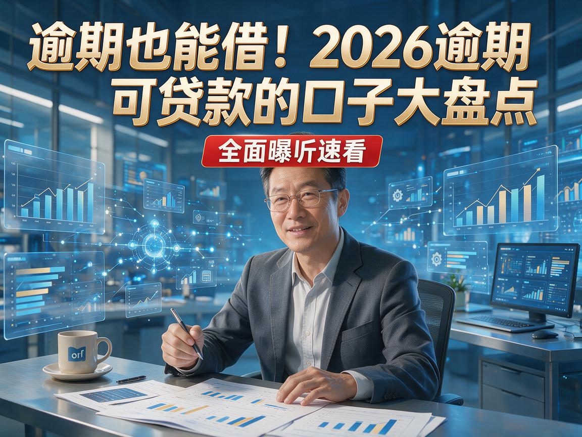 逾期也能借!2026逾期可贷款的口子大盘点,全面曝光速看!