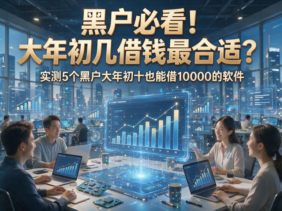 黑户必看！大年初几借钱最合适？实测5个黑户大年初十也能借10000的软件
