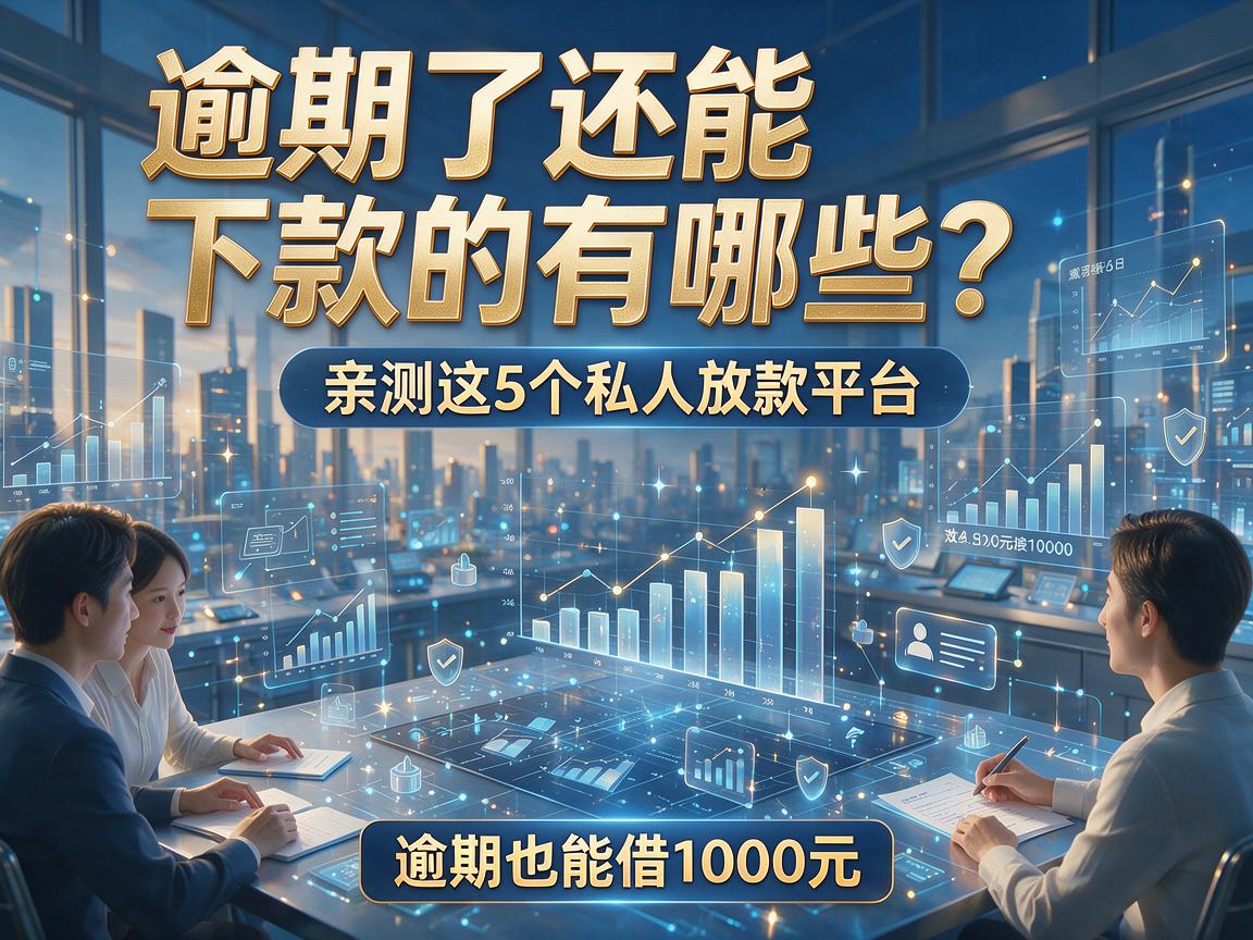 逾期了还能下款的有哪些?亲测这5个私人放款平台,逾期也能借1000元