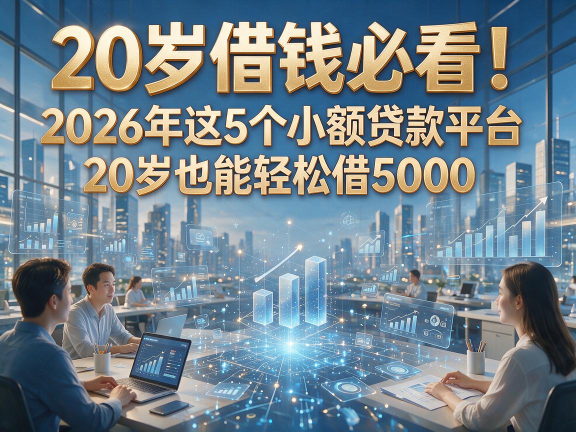 20岁借钱必看!2026年这5个小额贷款平台,20岁也能轻松借5000
