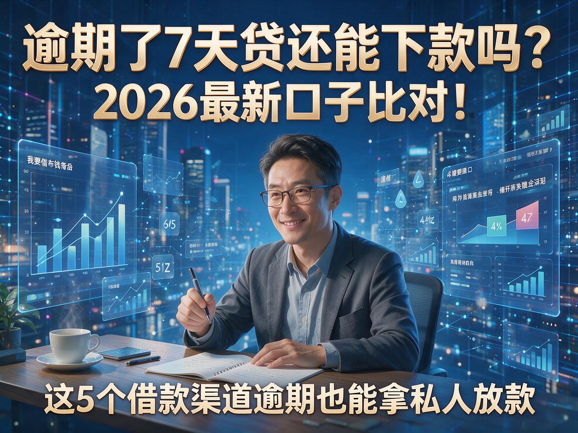逾期了7天贷还能下款吗？2026最新口子比对！这5个借款渠道逾期也能拿私人放款