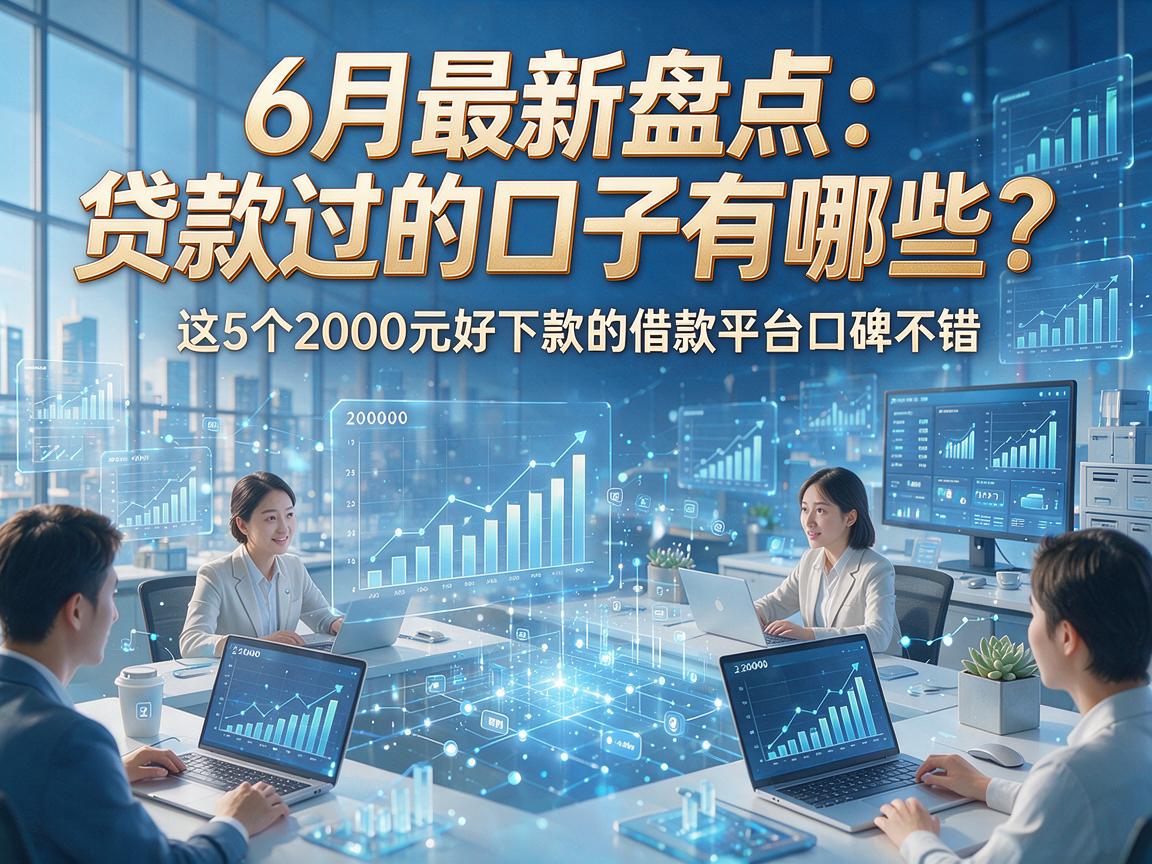 6月最新盘点：贷款过的口子有哪些？这5个2000元好下款的借款平台口碑不错
