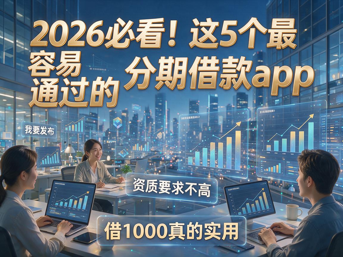 2026必看!这5个最容易通过的分期借款app,资质要求不高,借1000真的实用