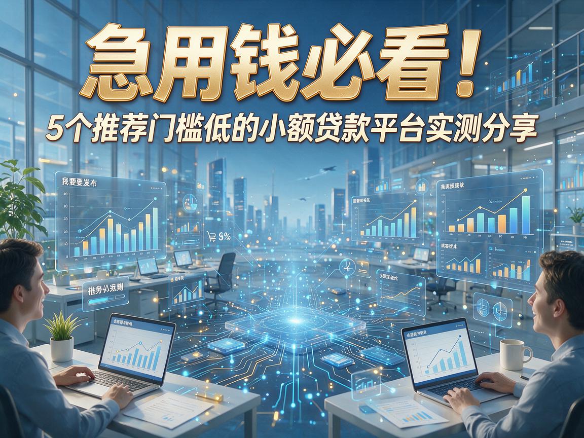 急用钱必看!5个推荐门槛低的小额贷款平台实测分享
