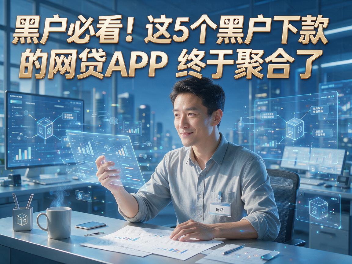 黑户必看!这5个黑户下款的网贷APP终于聚合了