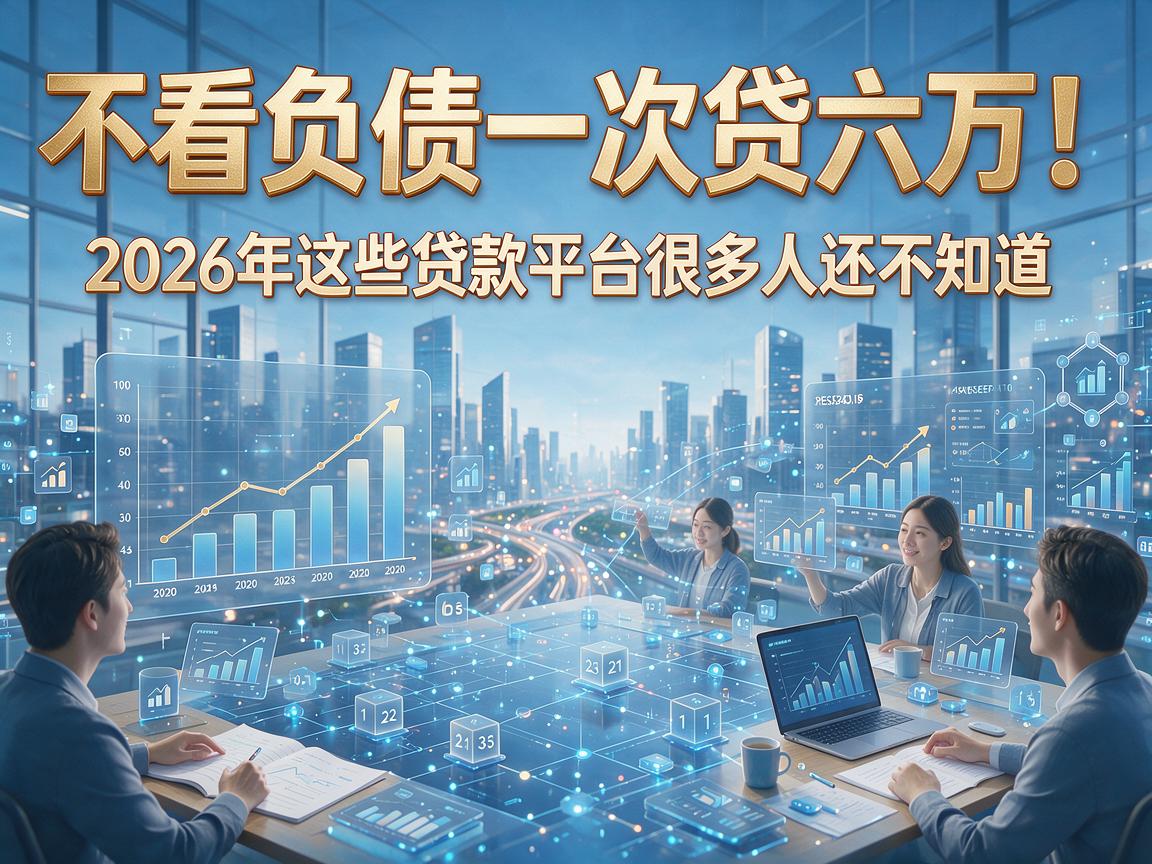 不看负债一次贷六万！2026年这些贷款平台很多人还不知道