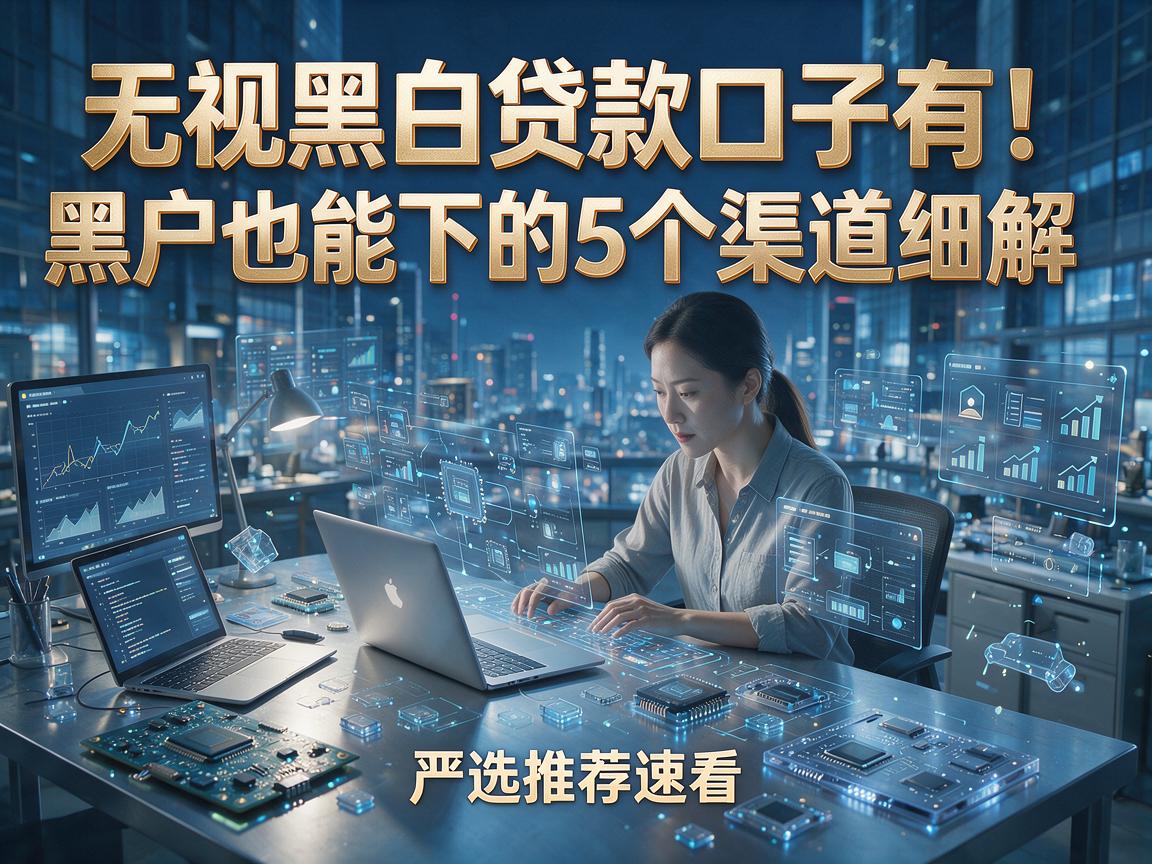 无视黑白贷款口子有！黑户也能下的5个渠道细解，严选推荐速看