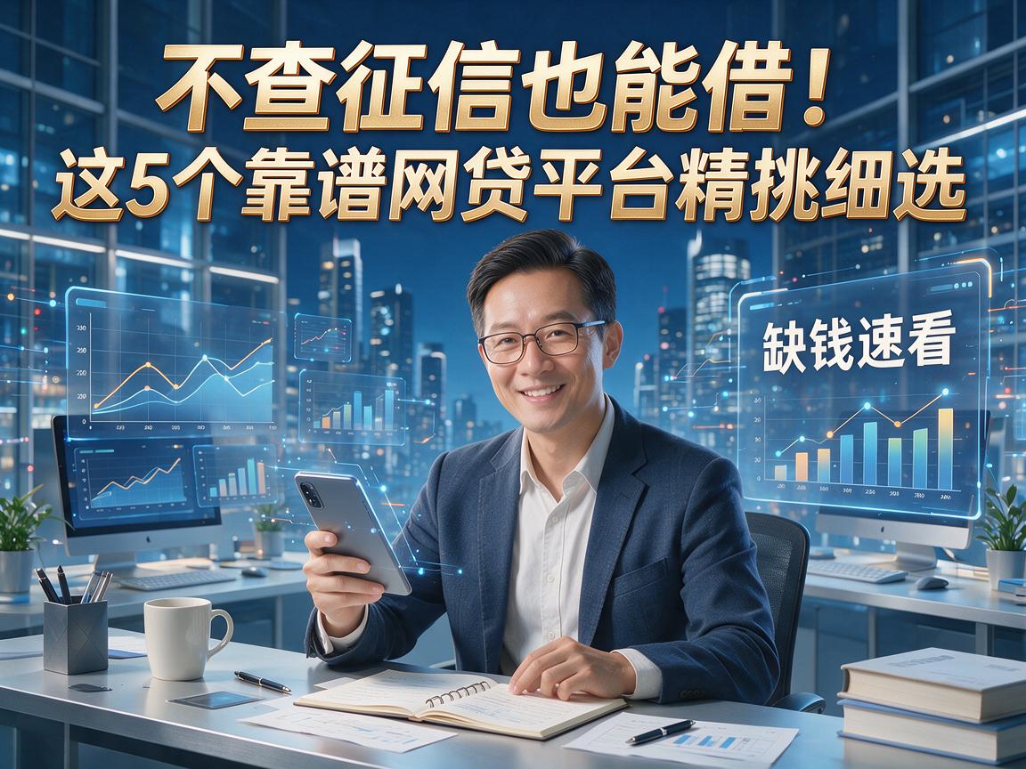 不查征信也能借!这5个靠谱网贷平台精挑细选,缺钱速看