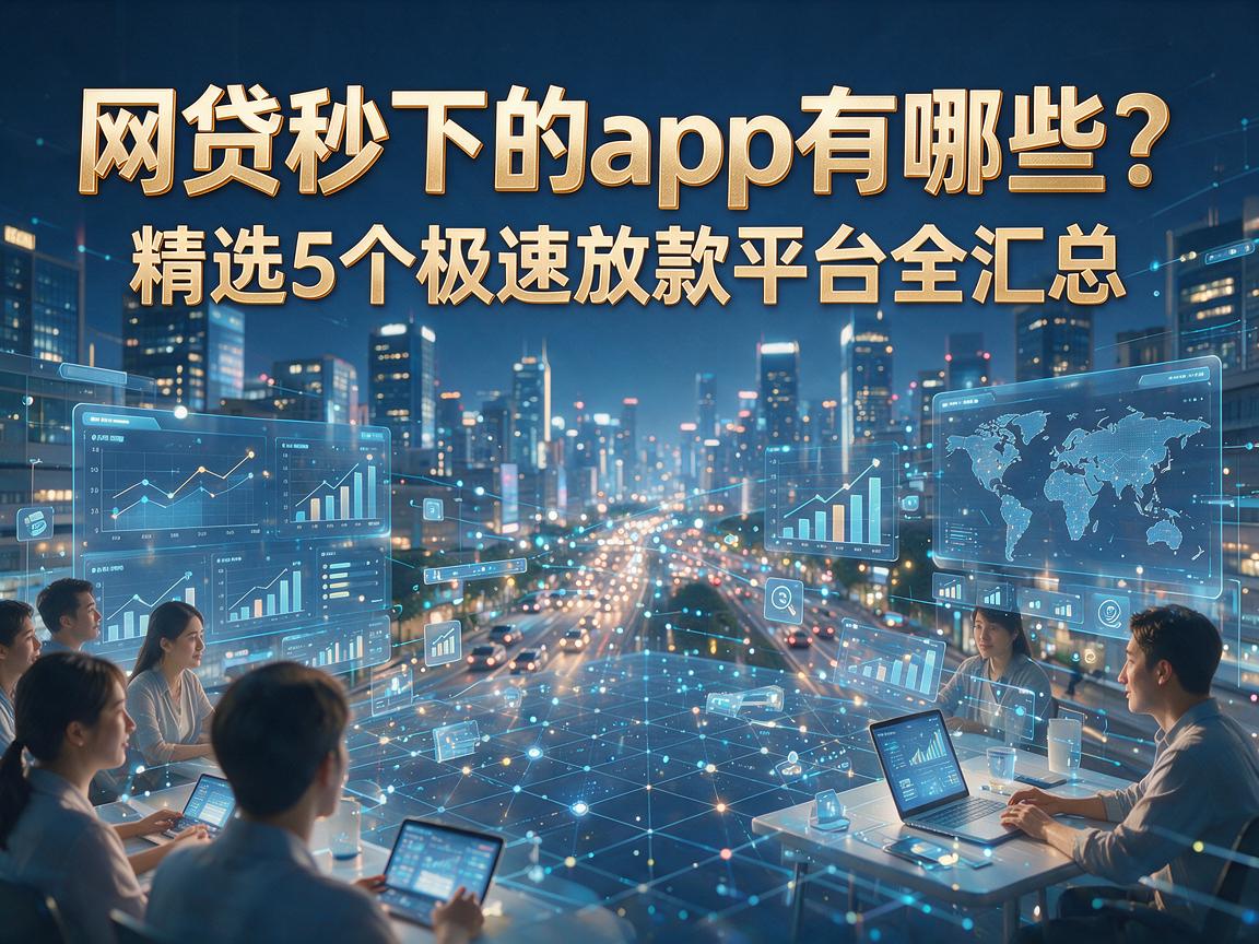 网贷秒下的app有哪些?精选5个极速放款平台全汇总!
