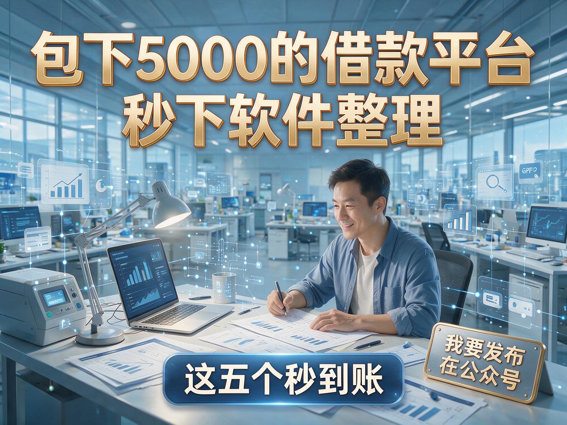 包下5000的借款平台秒下软件整理,这五个秒到账!