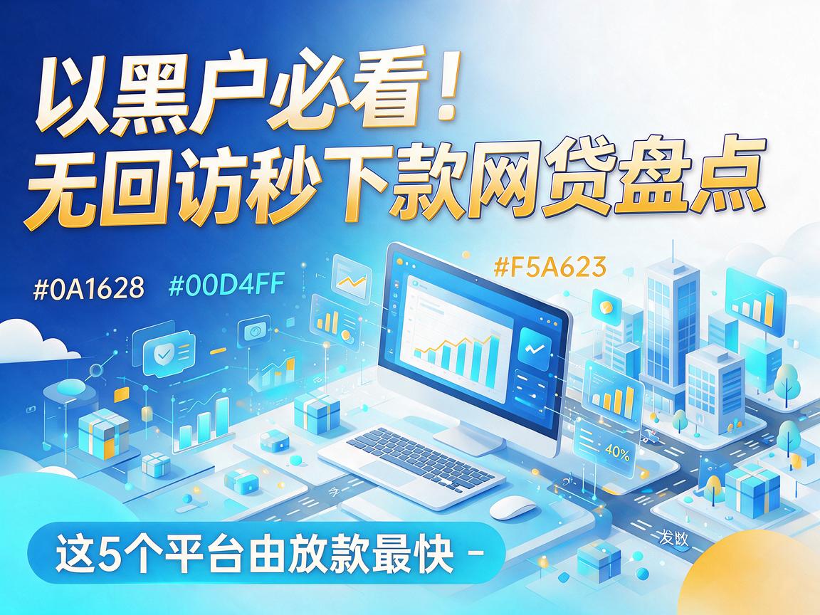 黑户必看!无回访秒下款网贷盘点,这5个平台放款最快