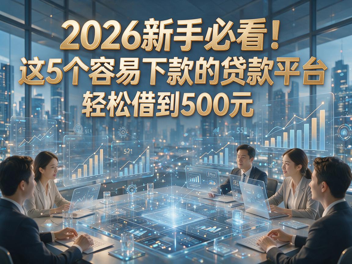 2026新手必看！这5个容易下款的贷款平台，轻松借到500元