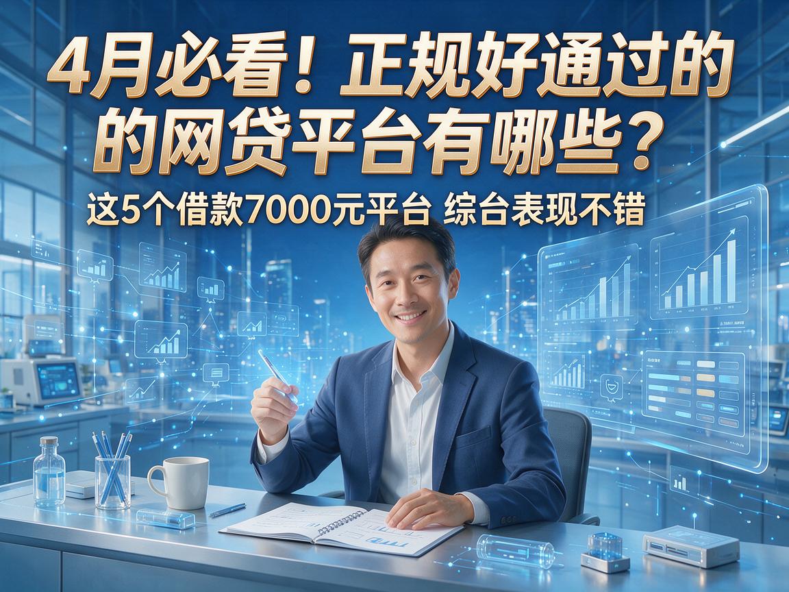 4月必看!正规好通过的网贷平台有哪些?这5个借款7000元平台综合表现不错