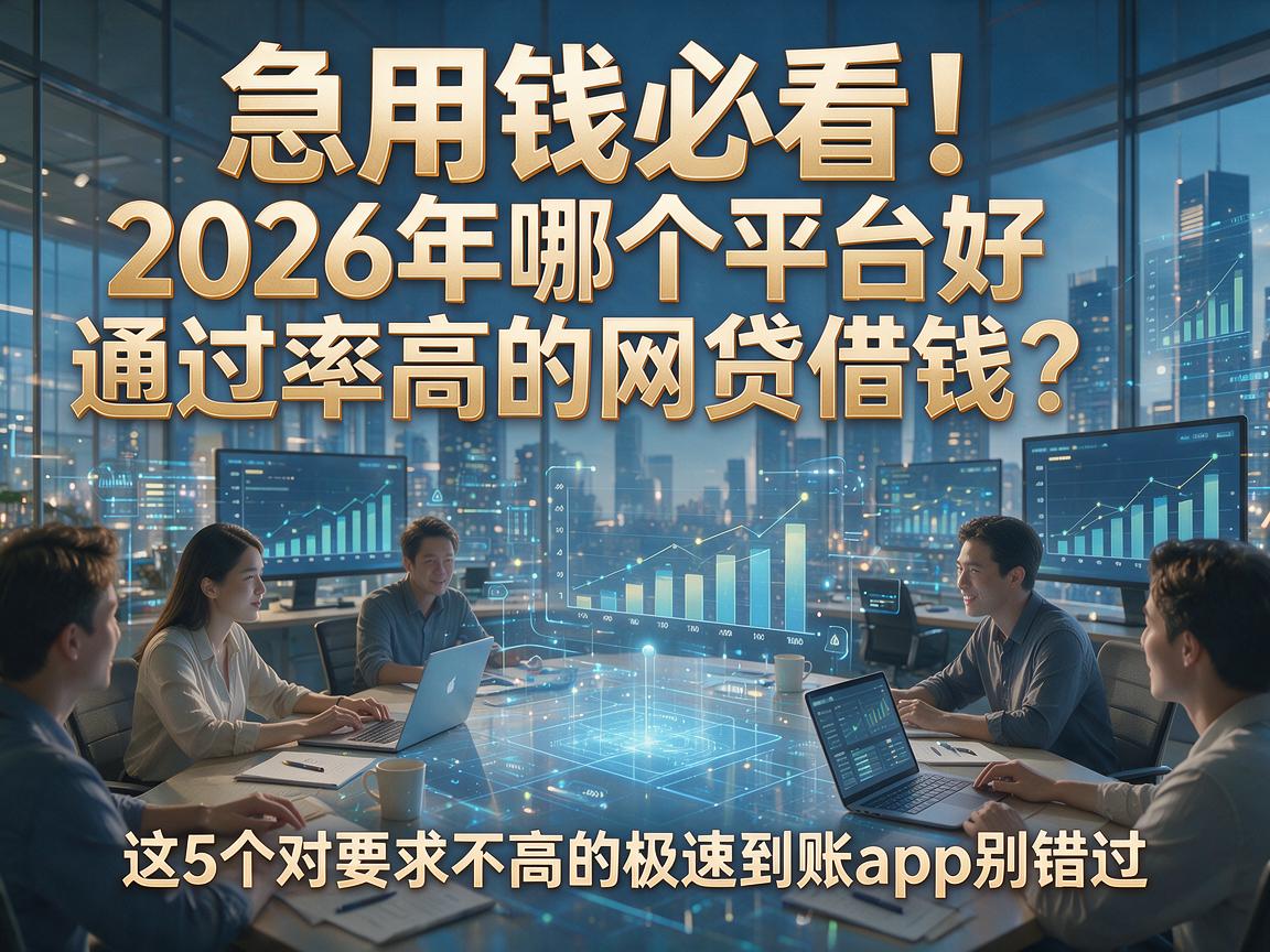 急用钱必看!2026年哪个平台好通过率高的网贷借钱?这5个对要求不高的极速到账App别错过