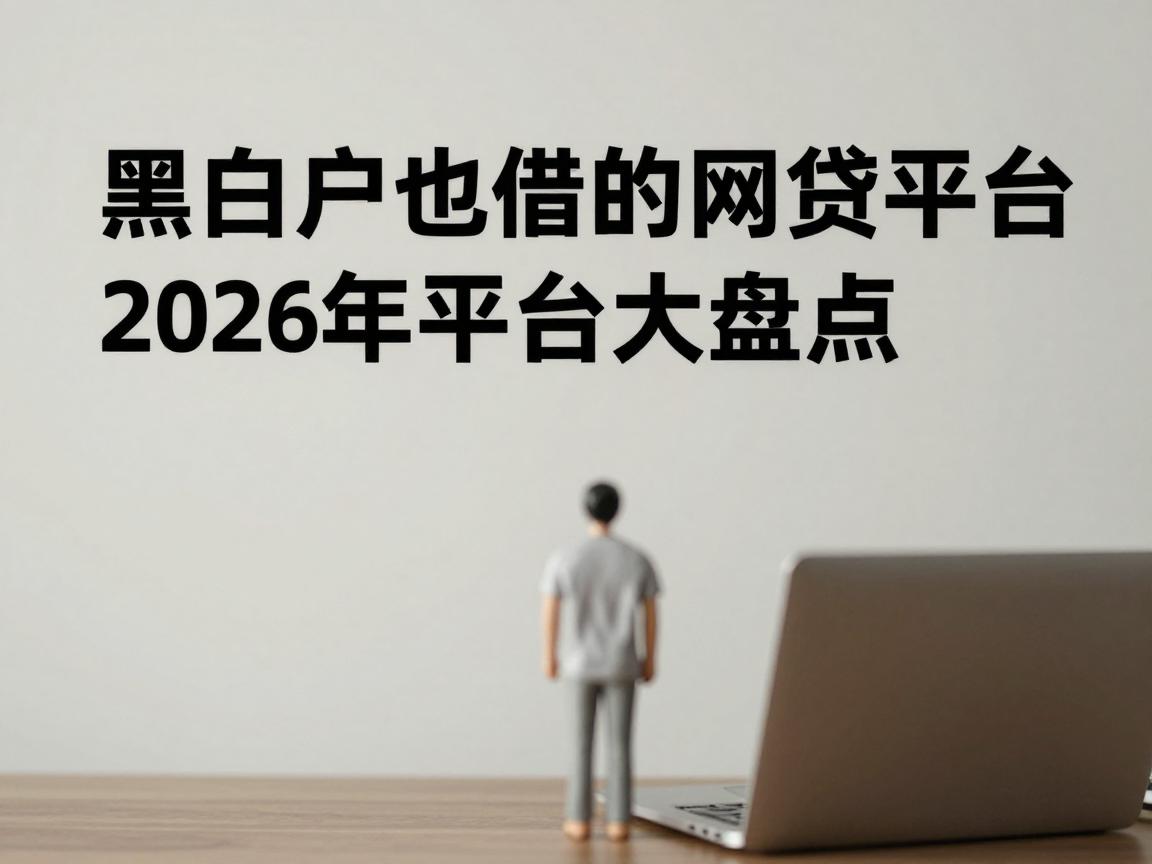 黑白户也能借的网贷平台大盘点!2026年这5个口子,黑白用户都能贷款5000