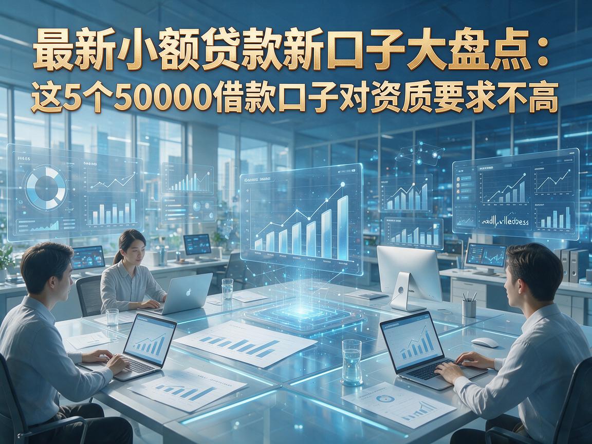 最新小额贷款新口子大盘点:这5个50000借款口子对资质要求不高