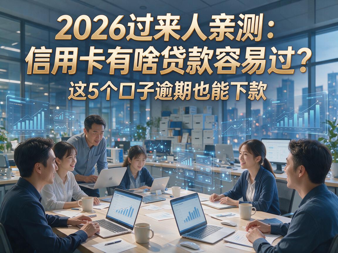 2026过来人亲测:信用卡有啥贷款容易过?这5个口子逾期也能下款!