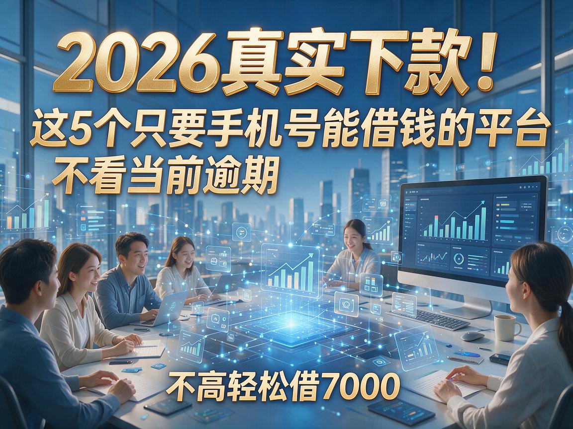 2026真实下款!这5个只要手机号能借钱的平台不看当前逾期,要求不高轻松借7000