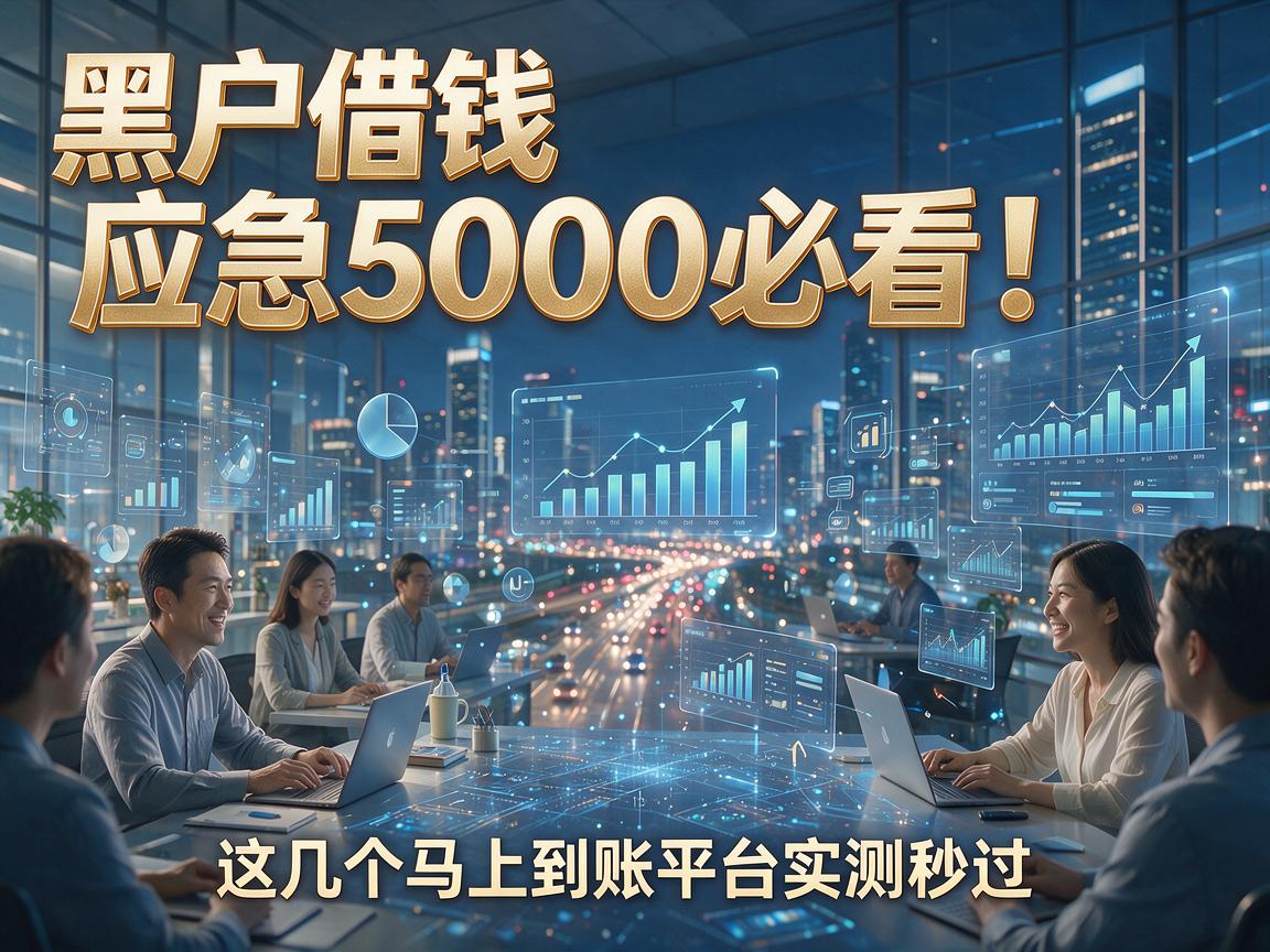 黑户借钱应急5000必看!这几个马上到账平台实测秒过