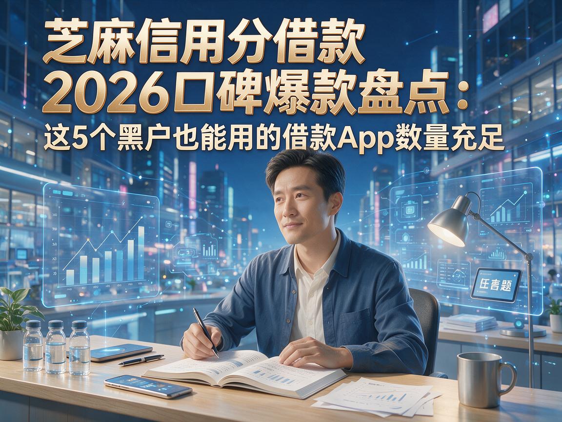 芝麻信用分借款2026口碑爆款盘点:这5个黑户也能用的借款App数量充足!