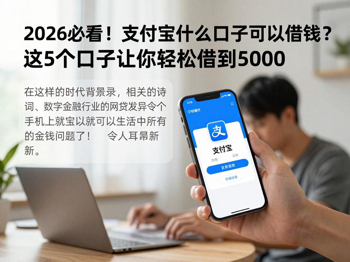 2026必看！支付宝什么口子可以借钱？这5个口子让你轻松借到5000