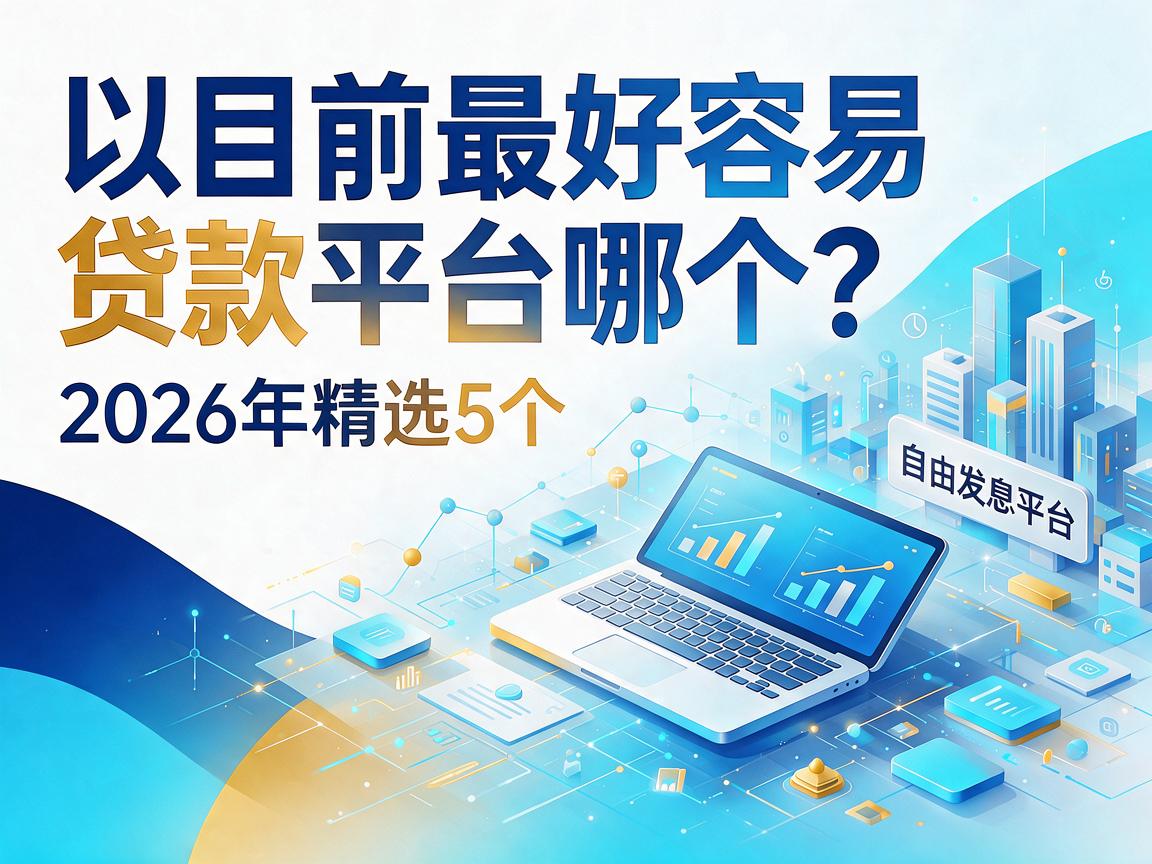 目前最好容易贷款平台哪个?2026年精选5个正规低息平台详细整理
