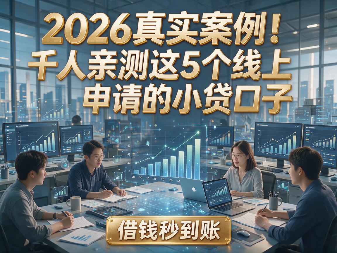 2026真实案例!千人亲测这5个线上申请的小贷口子,借钱秒到账