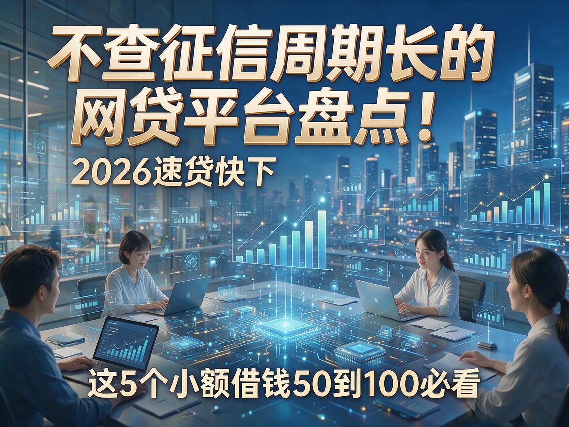 不查征信周期长的网贷平台盘点！2026速贷快下，这5个小额借钱50到100必看