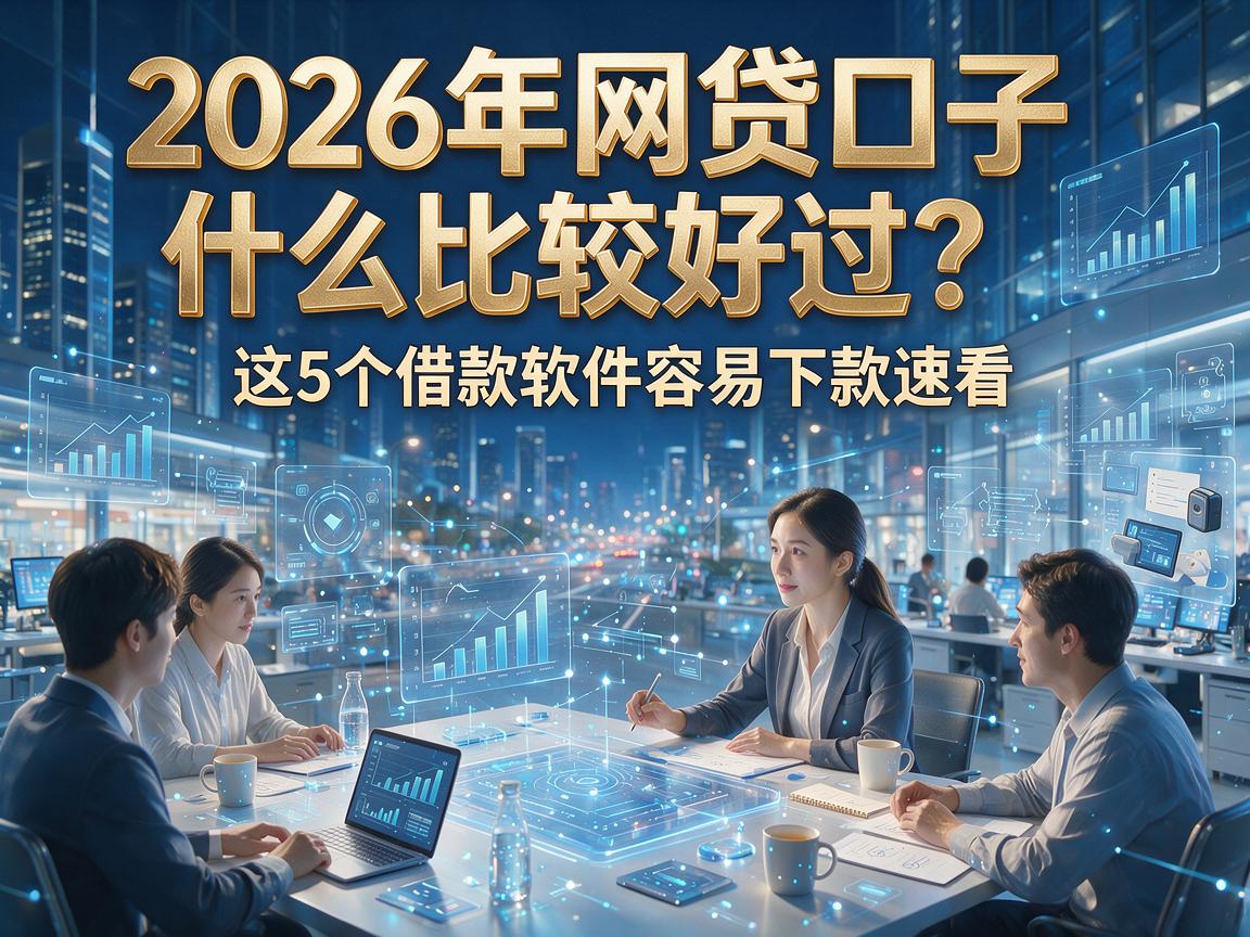 2026年网贷口子什么比较好过?这5个借款软件容易下款速看!