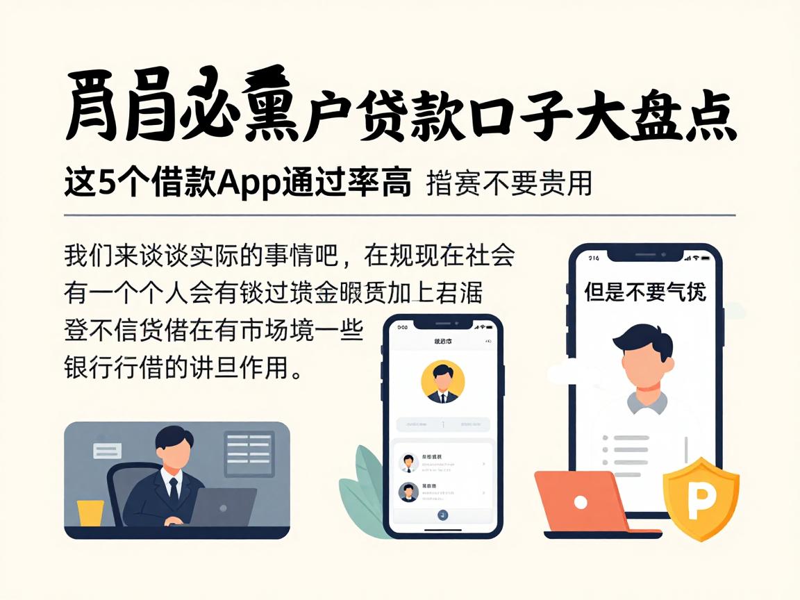 黑户必看!3月最新黑户贷款口子大盘点,这5个借款app通过率高