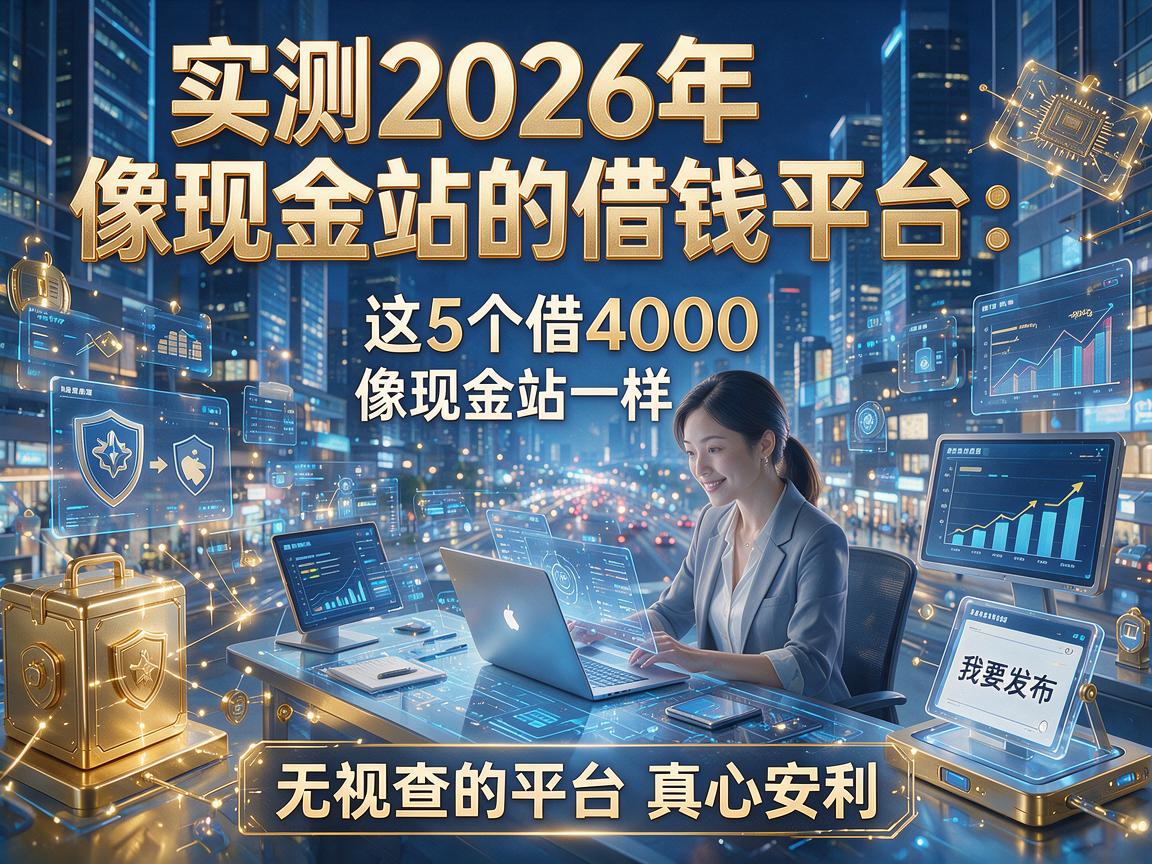 实测2026年像现金站的借钱平台:这5个借4000像现金站一样无视查的平台真心安利