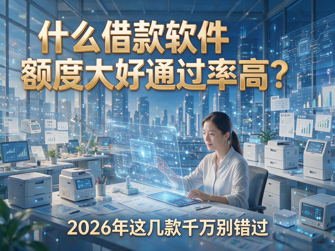 什么借款软件额度大好通过率高?2026年这几款千万别错过!
