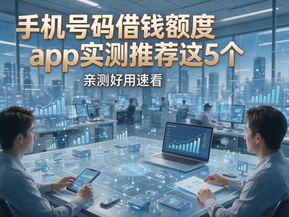 手机号码借钱额度app实测推荐这5个,亲测好用速看!
