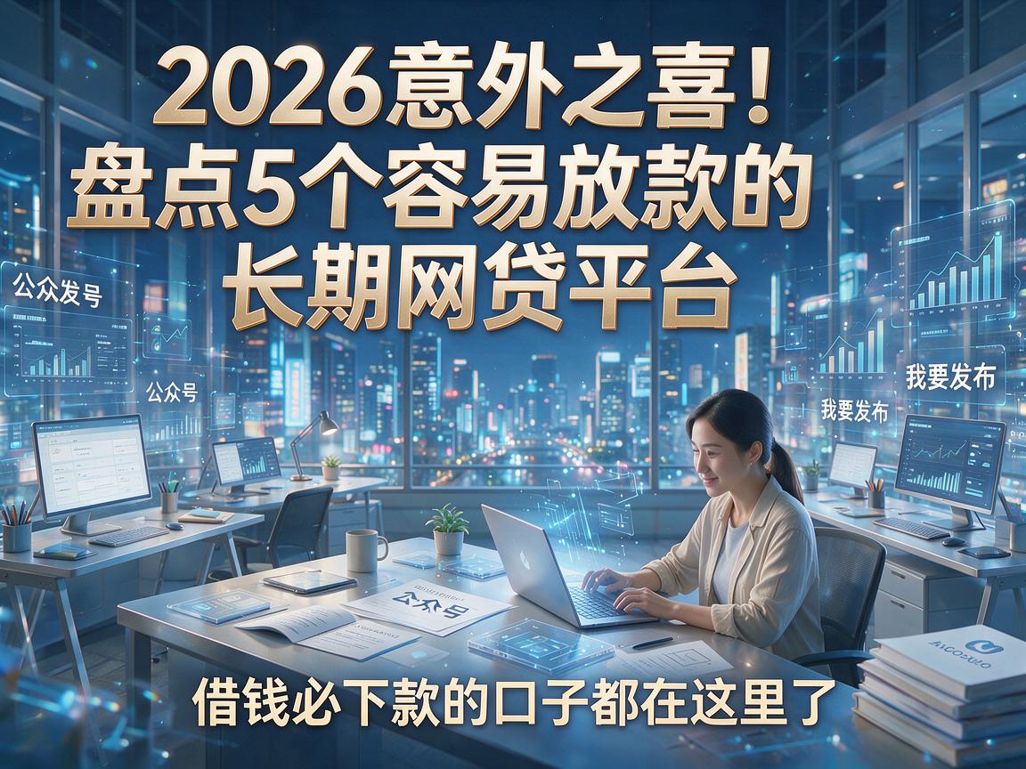 2026意外之喜!盘点5个容易放款的长期网贷平台,借钱必下款的口子都在这里了