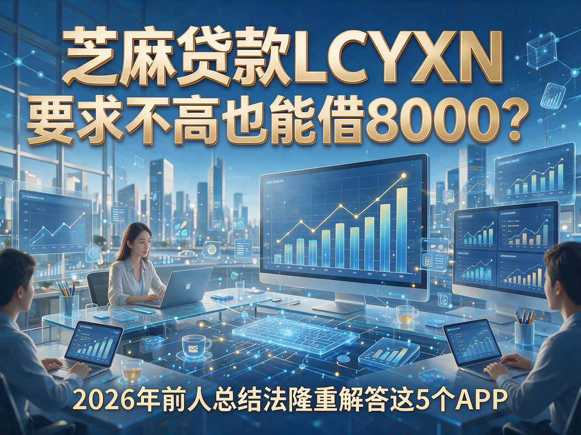 芝麻贷款LCYXN要求不高也能借8000?2026年前人总结法隆重解答这5个APP