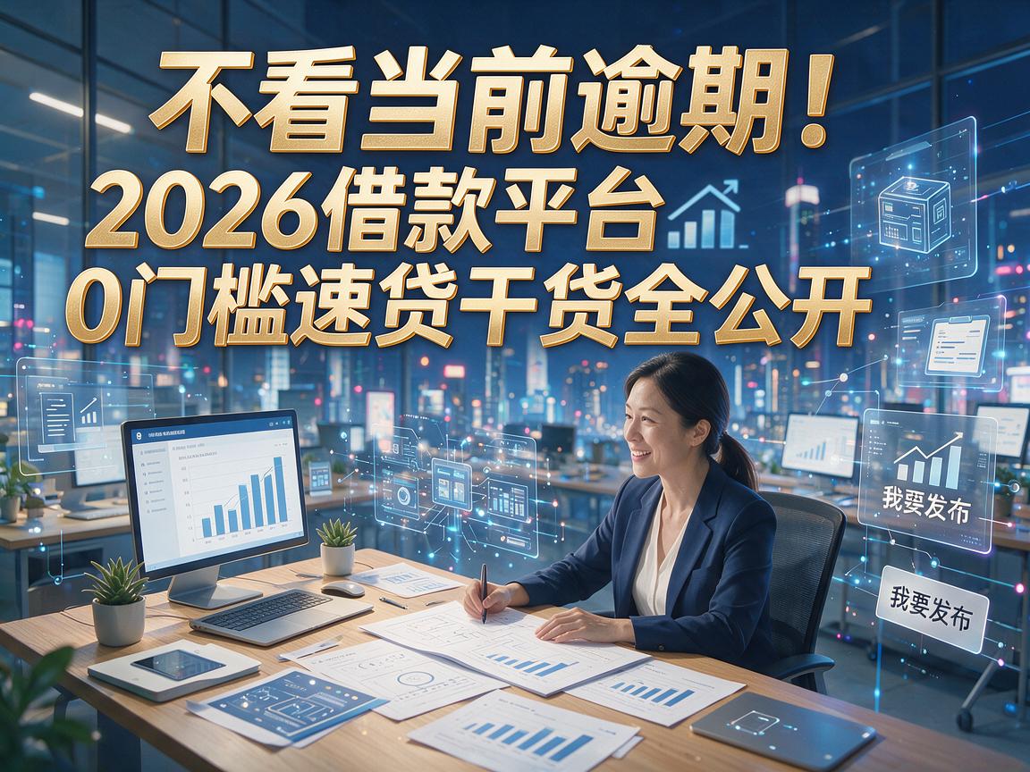 不看当前逾期！2026借款平台0门槛速贷干货全公开