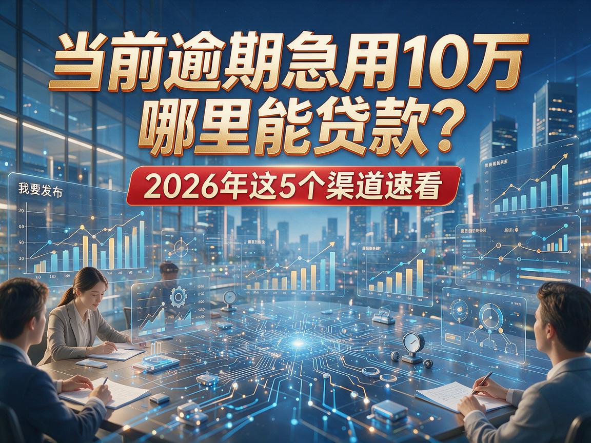 当前逾期急用10万哪里能贷款?2026年这5个渠道速看!