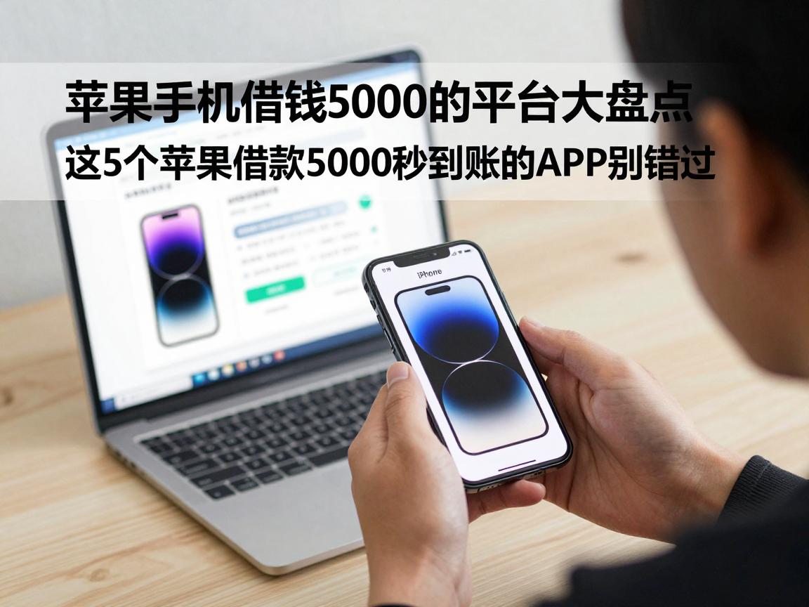 苹果手机借钱5000的平台大盘点，这5个苹果借款5000秒到账的APP别错过